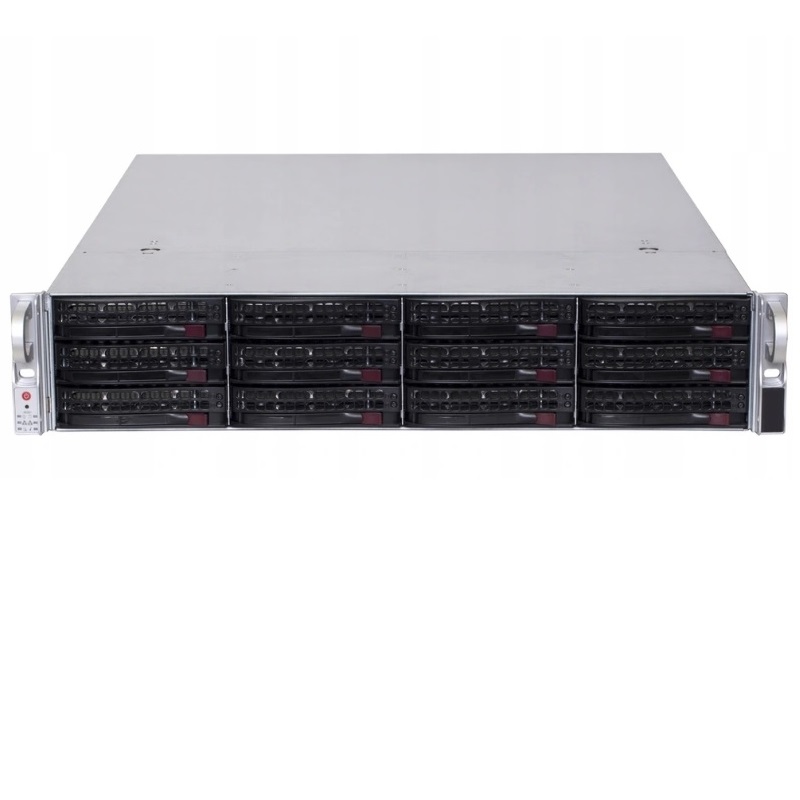 serwer Supermicro CSE829U, 12 x 3,5″ (X10DRU-i+, passive backplane, 6Gbps) – Konfigurator